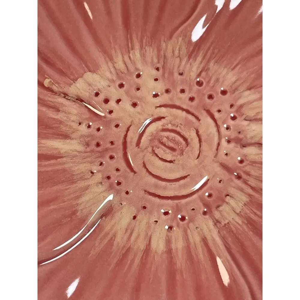 Set Of 2 Vintage Collectible Special Place Pink Floral 8.5” Plates